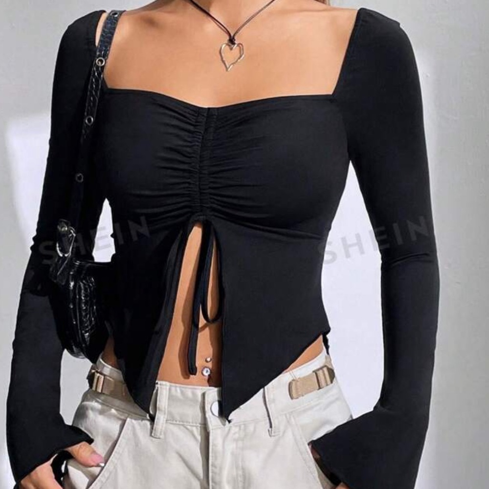 Cute Black Top